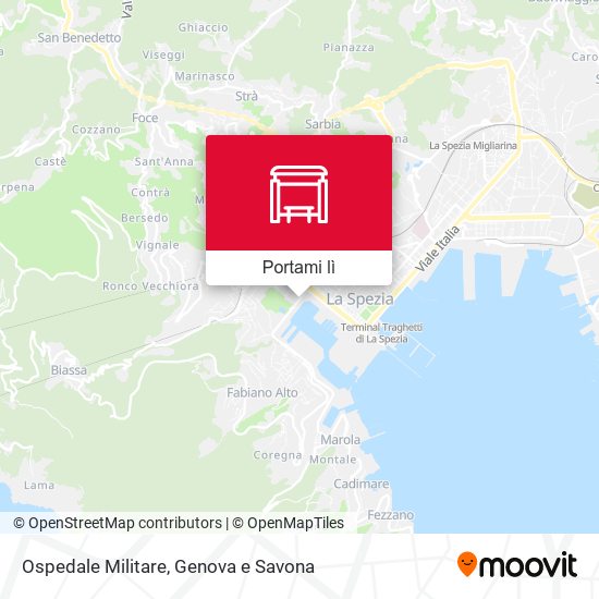 Mappa Ospedale Militare