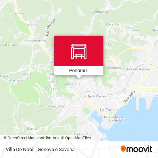 Mappa Villa De Nobili