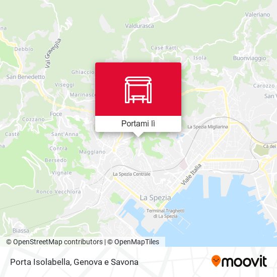 Mappa Porta Isolabella