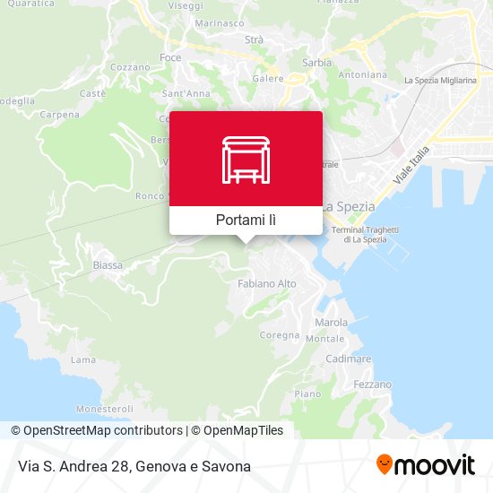 Mappa Via S. Andrea 28