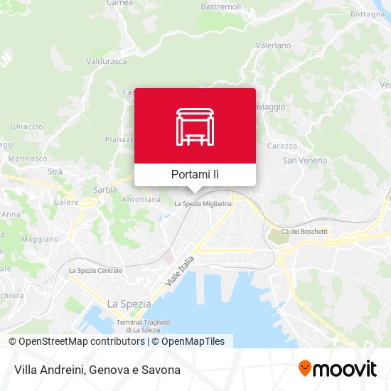 Mappa Villa Andreini