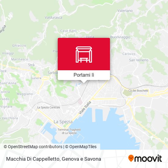 Mappa Macchia Di Cappelletto