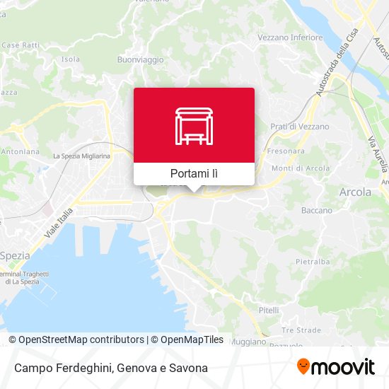 Mappa Campo Ferdeghini