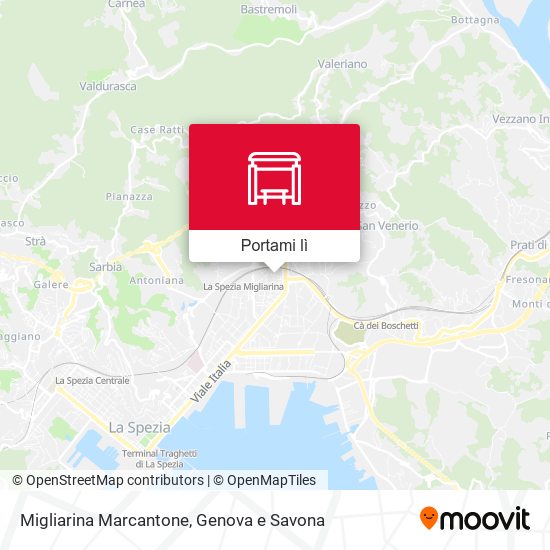 Mappa Migliarina Marcantone