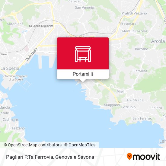 Mappa Pagliari P.Ta Ferrovia
