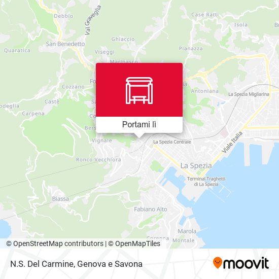 Mappa N.S. Del Carmine