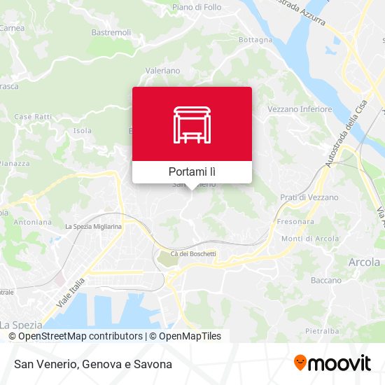 Mappa San Venerio