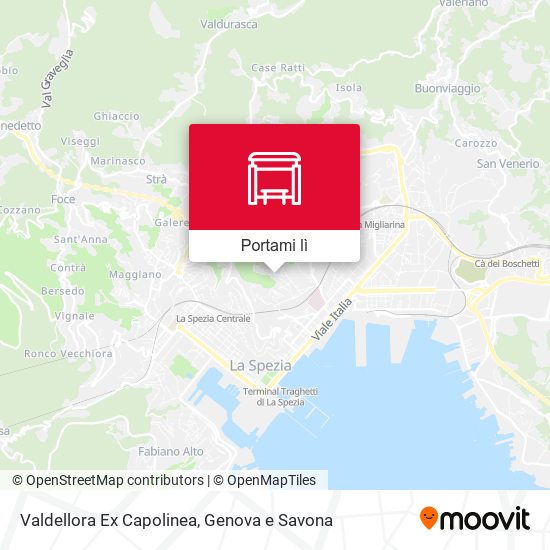 Mappa Valdellora Ex Capolinea