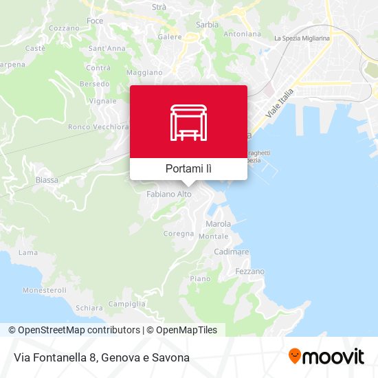Mappa Via Fontanella 8