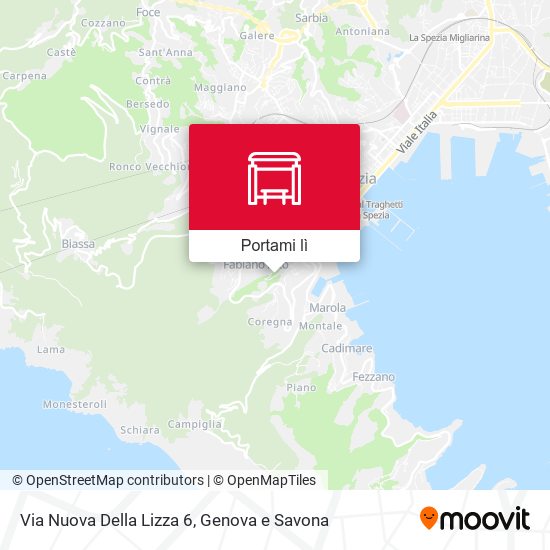 Mappa Via Nuova Della Lizza 6