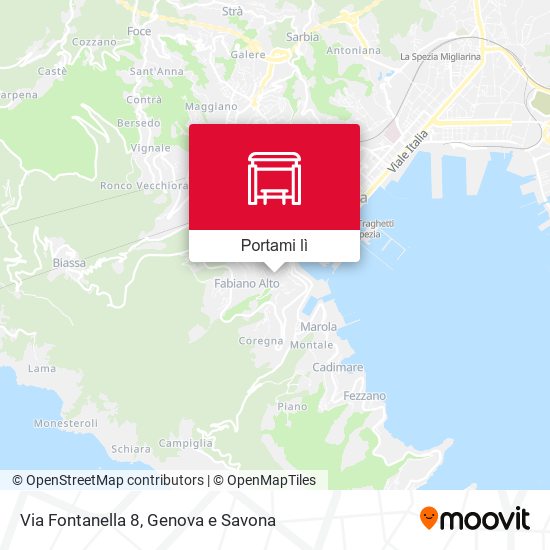 Mappa Via Fontanella 8