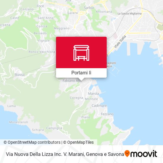 Mappa Via Nuova Della Lizza Inc. V. Marani