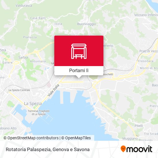 Mappa Rotatoria Palaspezia