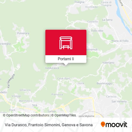 Mappa Via Durasco, Frantoio Simonini