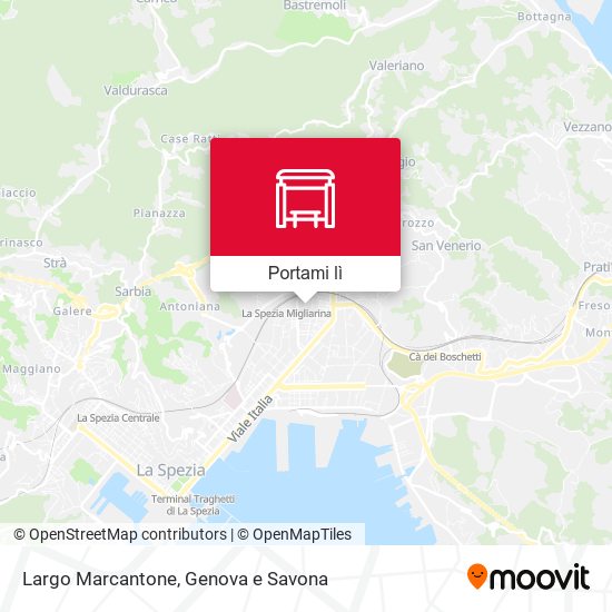 Mappa Largo Marcantone