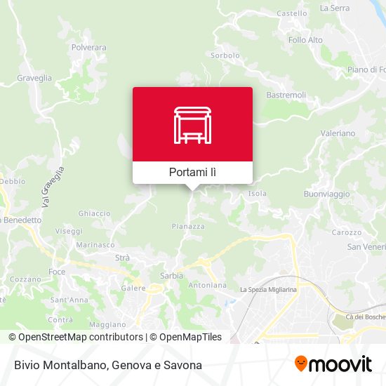 Mappa Bivio Montalbano
