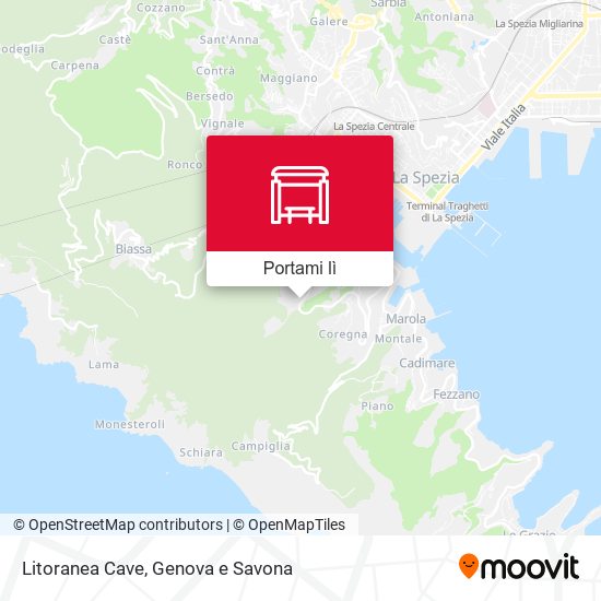 Mappa Litoranea Cave