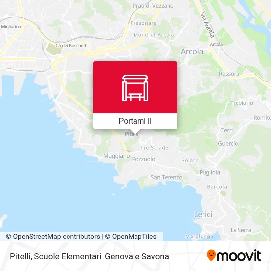 Mappa Pitelli, Scuole Elementari