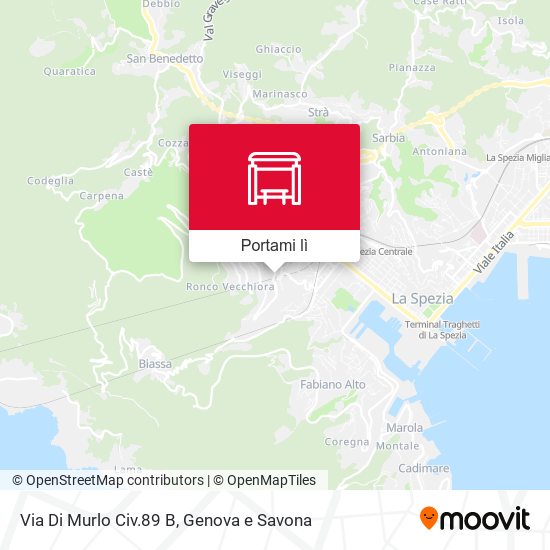 Mappa Via Di Murlo Civ.89 B