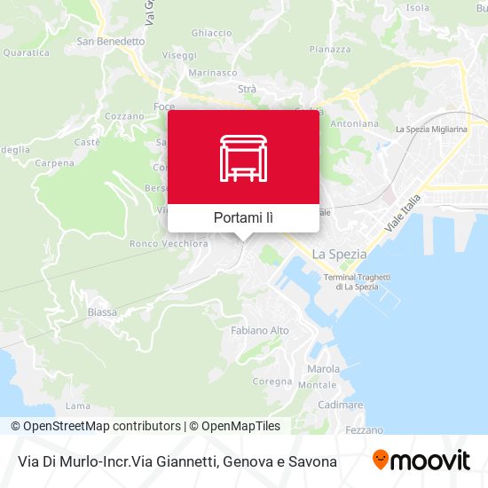 Mappa Via Di Murlo-Incr.Via Giannetti