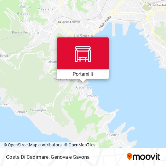 Mappa Costa Di Cadimare