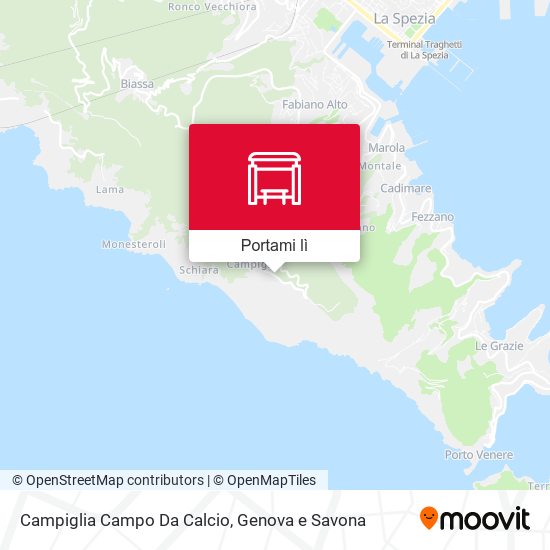 Mappa Campiglia Campo Da Calcio