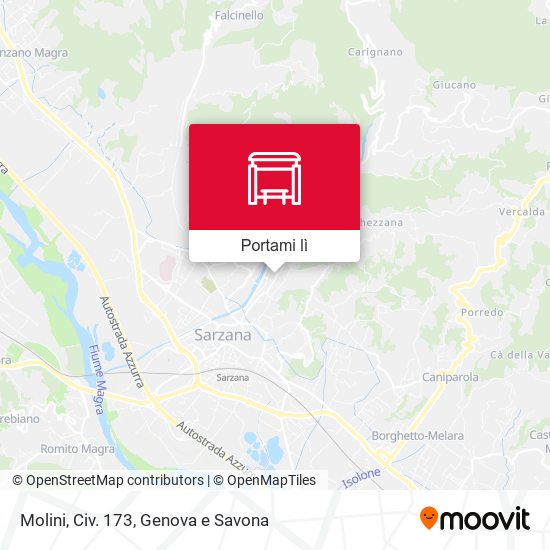 Mappa Molini, Civ. 173