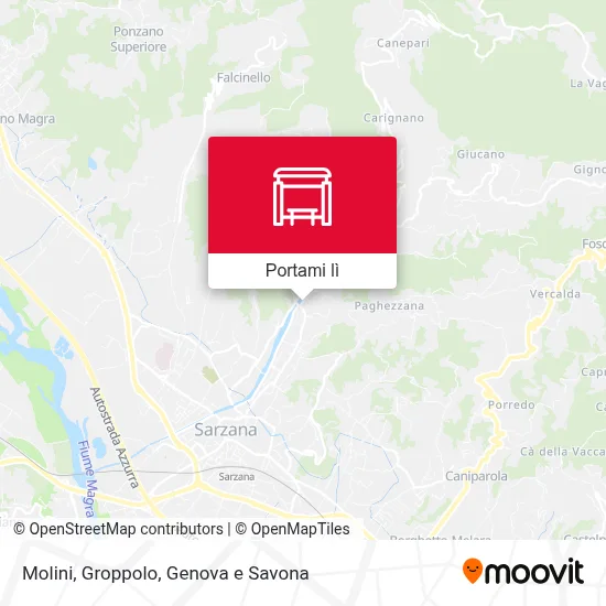 Mappa Molini, Groppolo