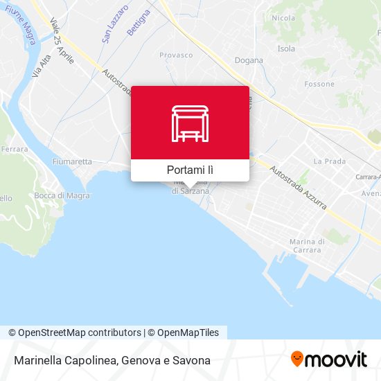 Mappa Marinella Capolinea