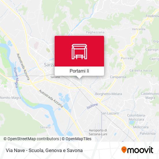 Mappa Via Nave - Scuola
