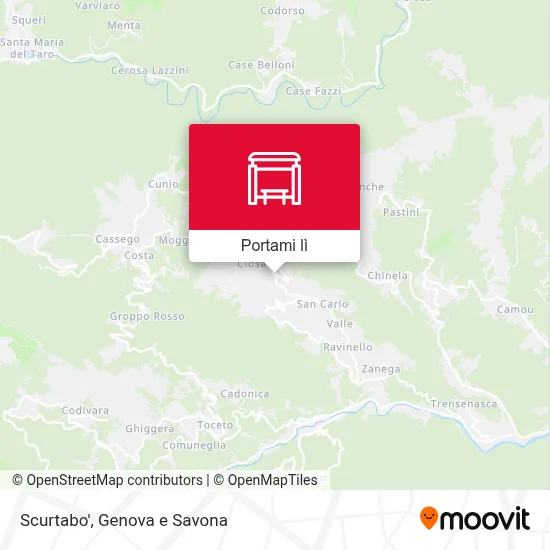 Mappa Scurtabo'