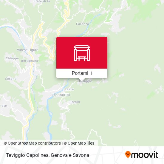 Mappa Teviggio Capolinea
