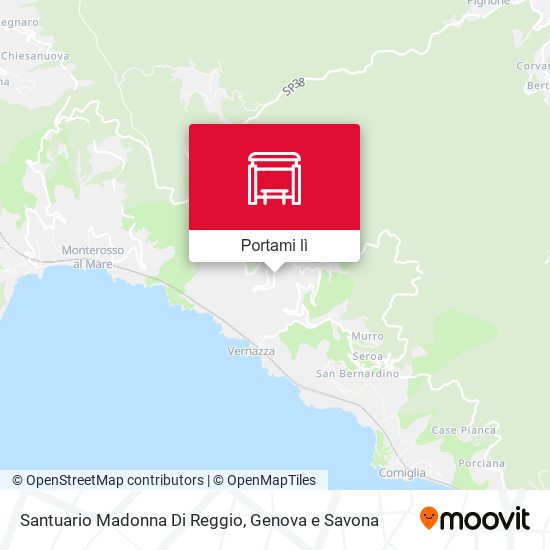 Mappa Santuario Madonna Di Reggio