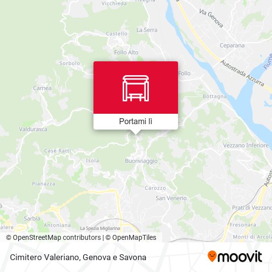 Mappa Cimitero Valeriano