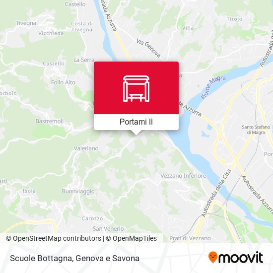 Mappa Scuole Bottagna