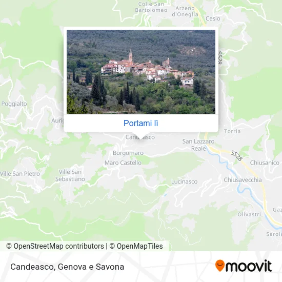 Mappa Candeasco