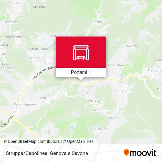 Mappa Struppa/Capolinea