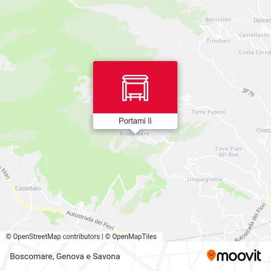 Mappa Boscomare