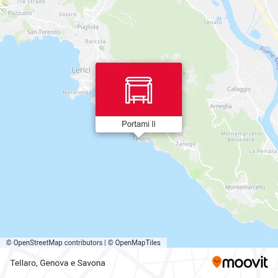Mappa Tellaro