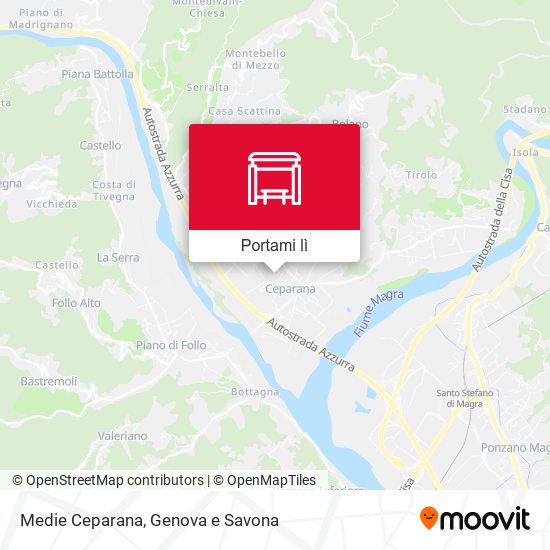 Mappa Medie Ceparana