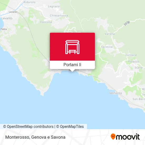 Mappa Monterosso