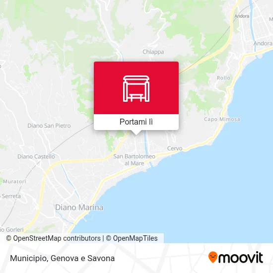 Mappa Municipio