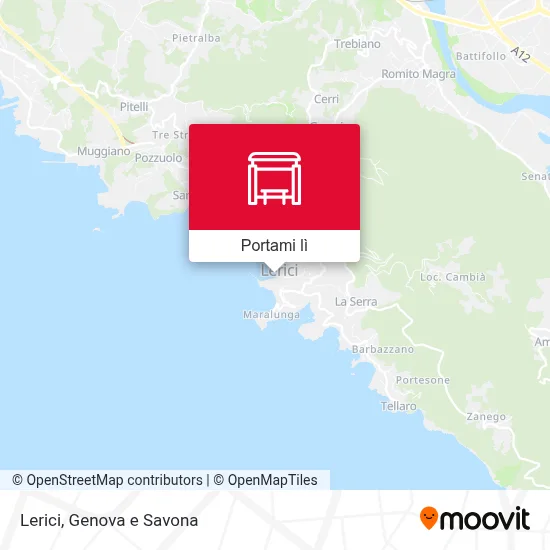 Mappa Lerici