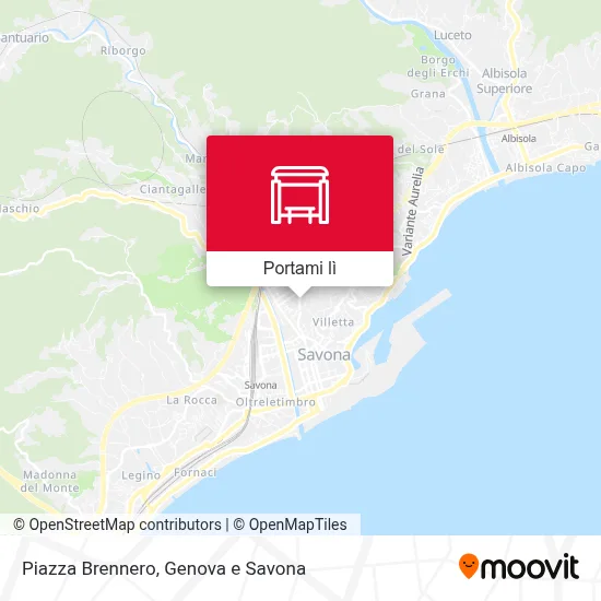 Mappa Piazza Brennero