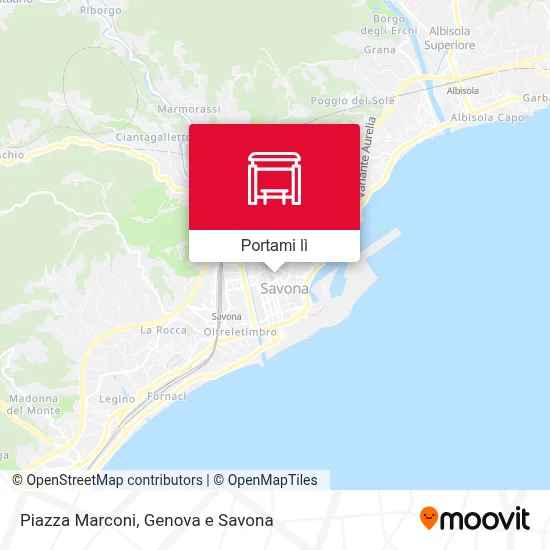 Mappa Piazza Marconi