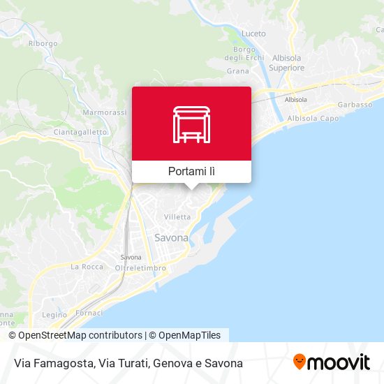 Mappa Via Famagosta, Via Turati