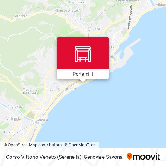 Mappa Corso Vittorio Veneto (Serenella)