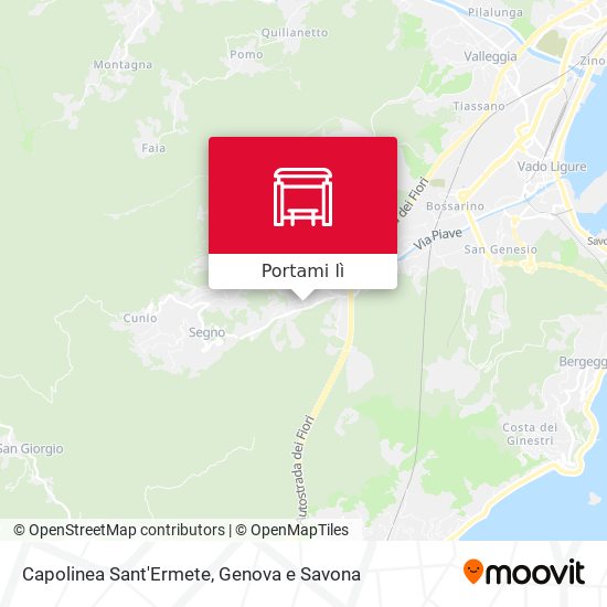 Mappa Capolinea Sant'Ermete