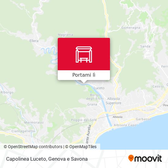 Mappa Capolinea Luceto