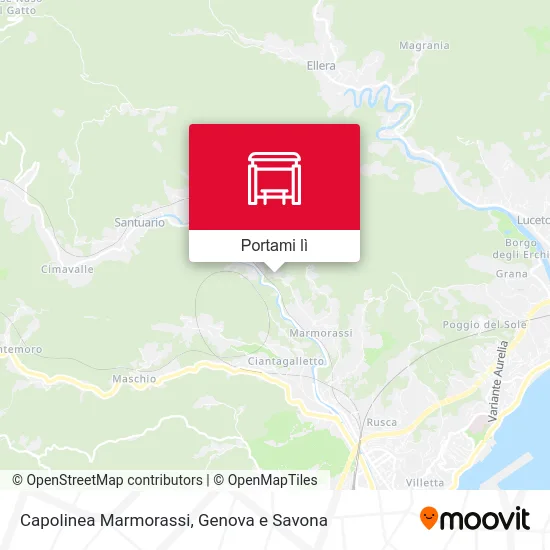 Mappa Capolinea Marmorassi